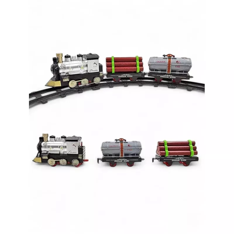 Classic Express Train Toy for Kids - Interactive Railway Play Set | LMI7992