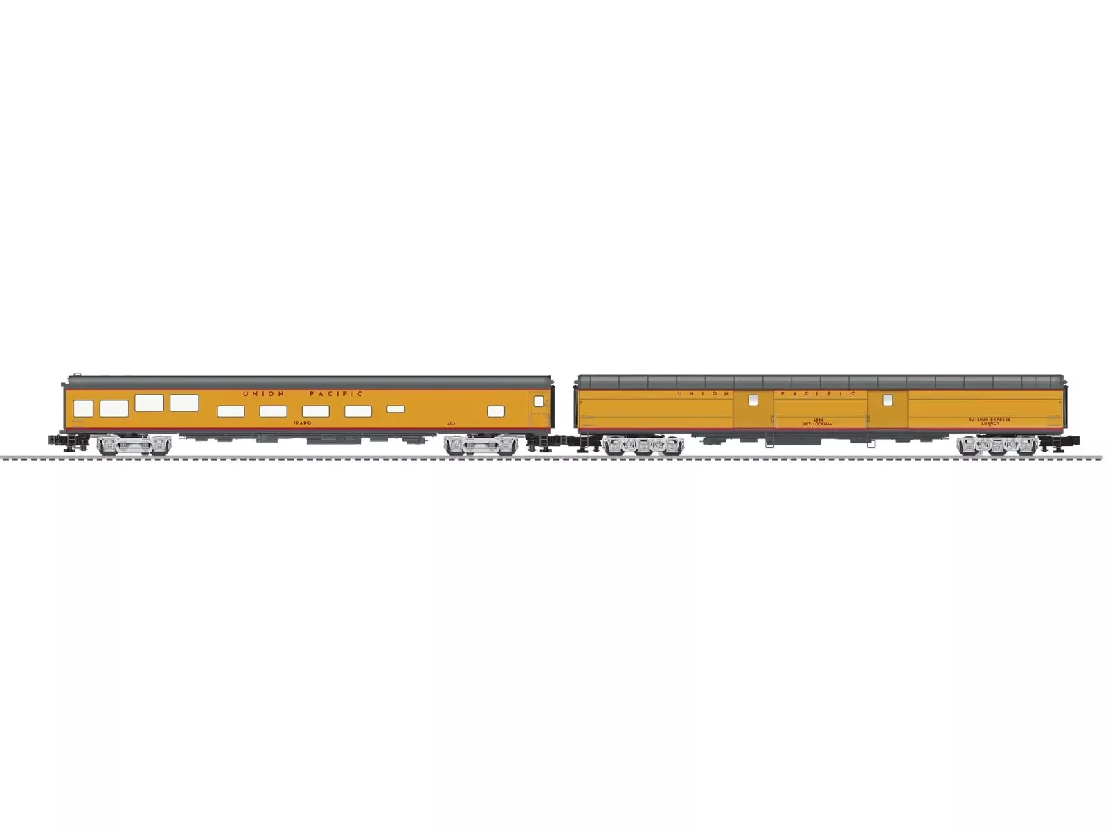Lionel 2327280Union Pacific Excursion 21" 2 Pack