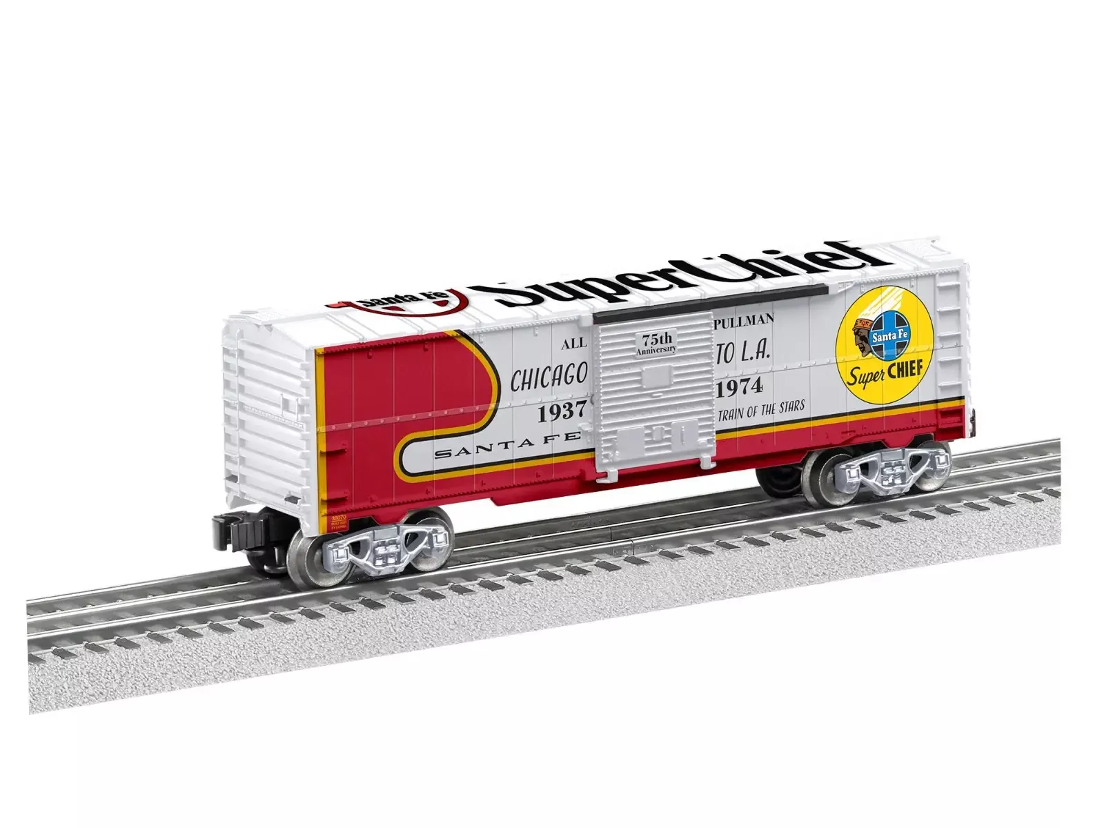 Lionel 2338070 O Santa Fe Super Chief 75th Anniversary Boxcar