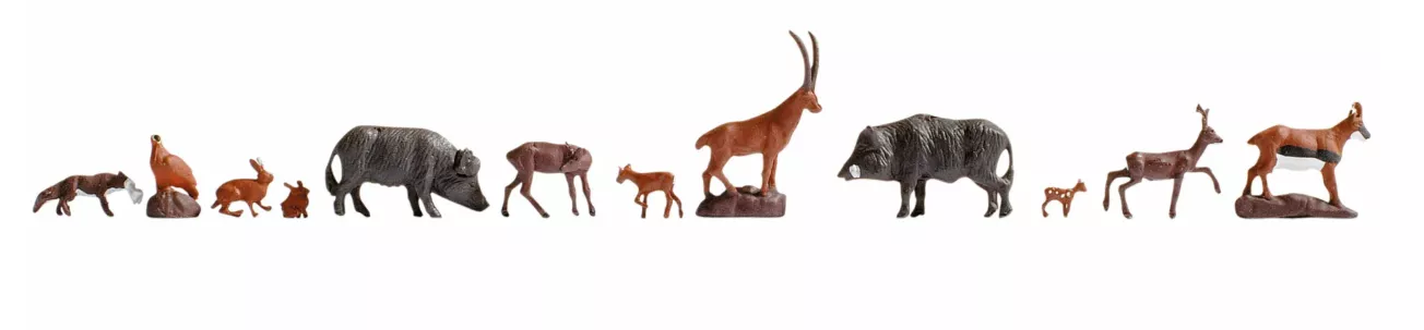 NOCH 15745HO Forest Animals (12 pcs)