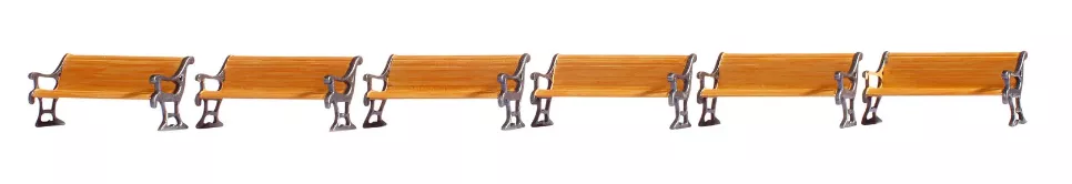 NOCH 35849N Benches (6pcs)