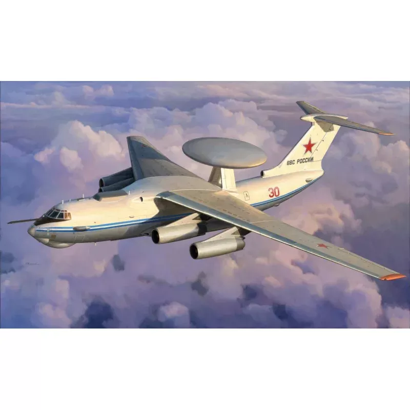 ZVEZDA A-50 Mainstay Early Warning Recon Aircraft 1:144